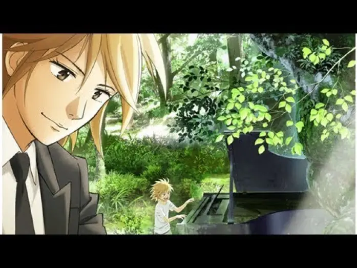 Видео к сериалу Piano no Mori — Young Man Makes Beautiful Music in "Piano no Mori" TV Anime Trailer
