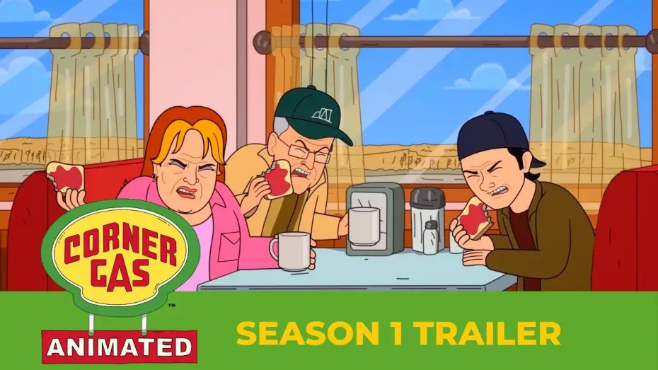 Wideo do serialu Corner Gas: Animacja — Corner Gas Animated Season 1 Trailer | Corner Gas Animated