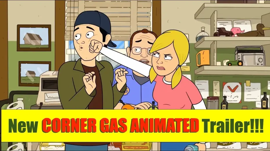 Wideo do serialu Corner Gas: Animacja — CORNER GAS ANIMATED - SEASON 1 TRAILER!!! (Premieres Apr.2)
