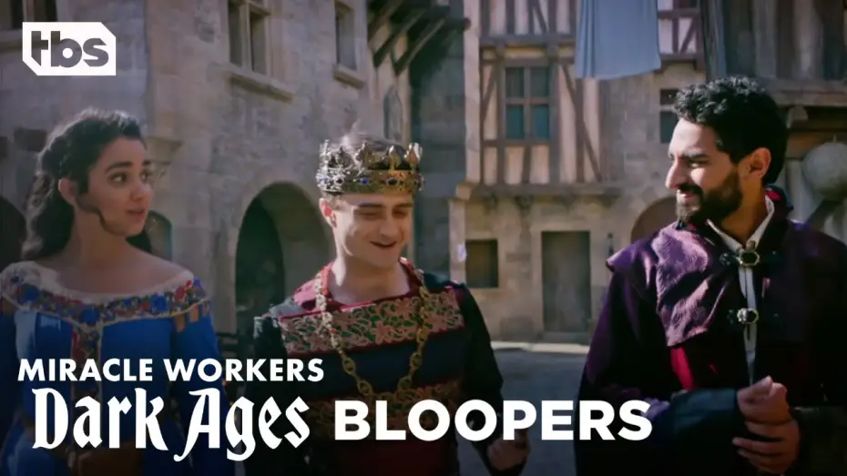 Wideo do serialu Cudotwórcy - Koniec czasów — Miracle Workers: Dark Ages | Light Moments Blooper Reel | TBS