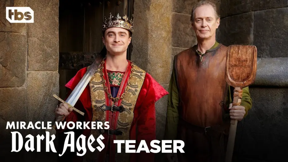 Wideo do serialu Cudotwórcy - Koniec czasów — Daniel Radcliffe and Steve Buscemi Welcome You To The Dark Ages | TBS