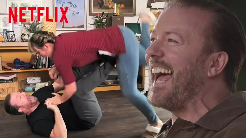 Wideo do serialu After Life — Hilarious Bloopers from Ricky Gervais' After Life Season One