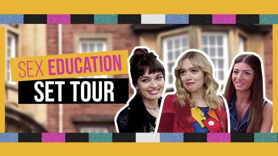 Wideo do serialu Sex Education — Behind-The-Scenes Season 3 Set Tour With The Cast!