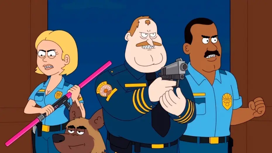 Видео к сериалу Paradise PD — PARADISE PD (Trailer español)