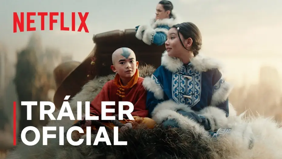 Видео к сериалу Awatar: Ostatni władca wiatru — Tráiler oficial (en español)