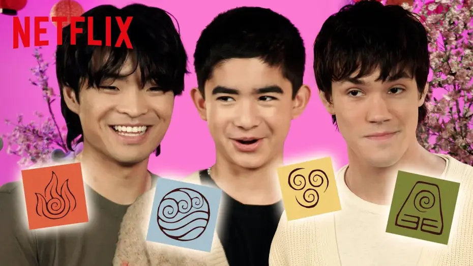 Видео к сериалу Awatar: Ostatni władca wiatru — The Cast Take Four Nations Sorting Quiz