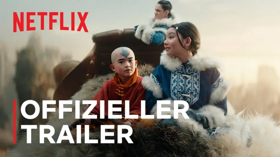 Видео к сериалу Awatar: Ostatni władca wiatru — Offizieller Trailer