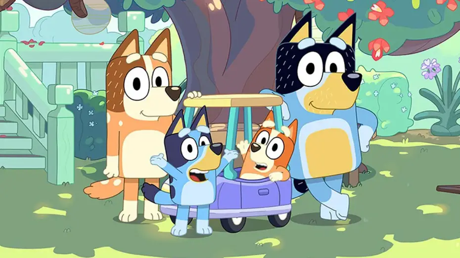 Видео к сериалу Blue — BLUEY TRAILER