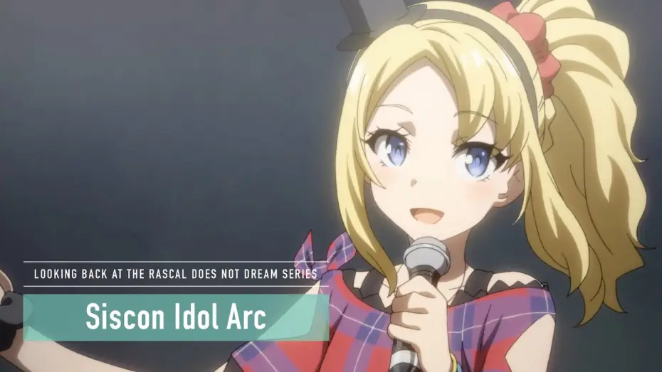 Wideo do serialu 青春ブタ野郎はバニーガール先輩の夢を見ない — Rascal Does Not Dream Series - Siscon Idol Arc [Subtitled]