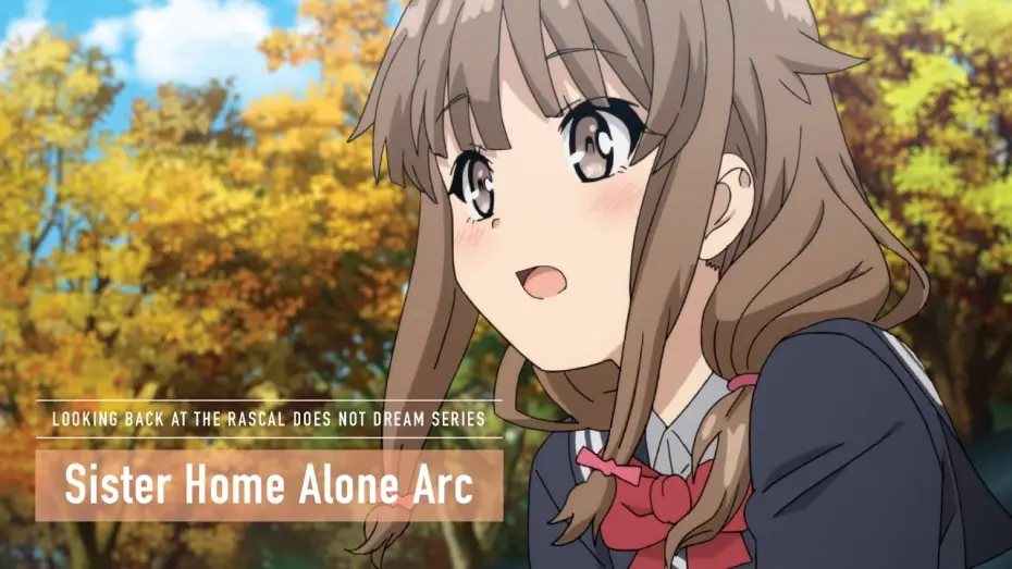 Wideo do serialu 青春ブタ野郎はバニーガール先輩の夢を見ない — Rascal Does Not Dream Series - Sister Home Alone Arc [Subtitled]