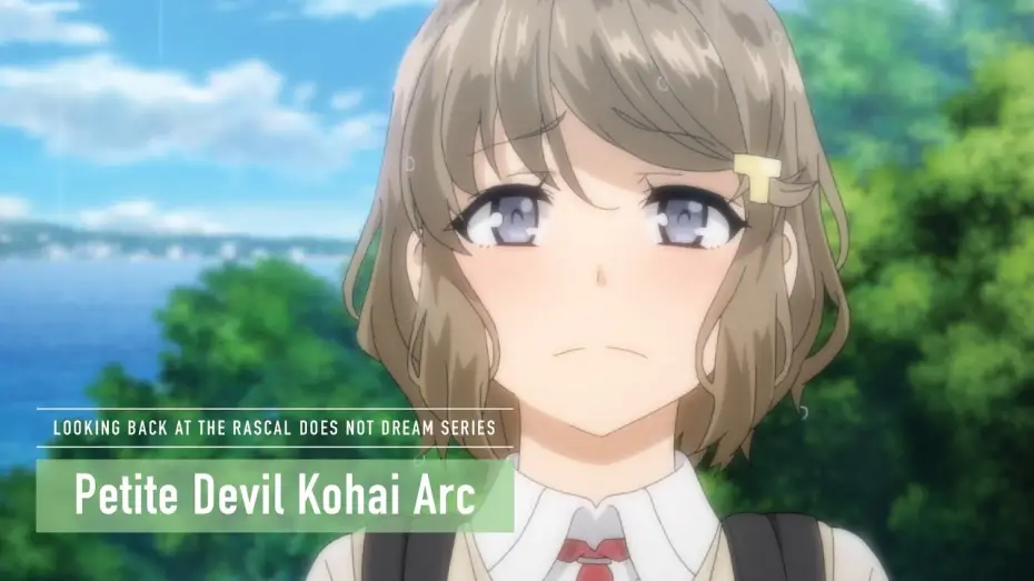 Wideo do serialu 青春ブタ野郎はバニーガール先輩の夢を見ない — Rascal Does Not Dream Series - Petite Devil Kohai Arc [Subtitled]