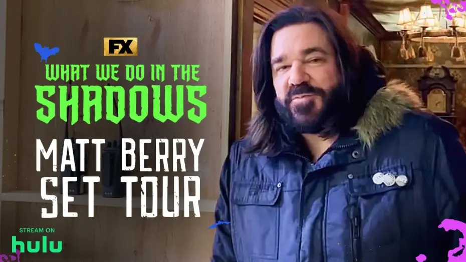 Wideo do serialu Co robimy w ukryciu — Matt Berry Forgetting Every Part of the What We Do in the Shadows Set