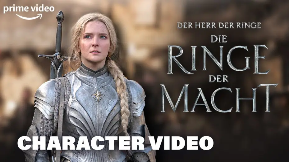 Видео к сериалу Władca Pierścieni: Pierścienie Władzy — Trefft Galadriel in Die Ringe der Macht (OmU)