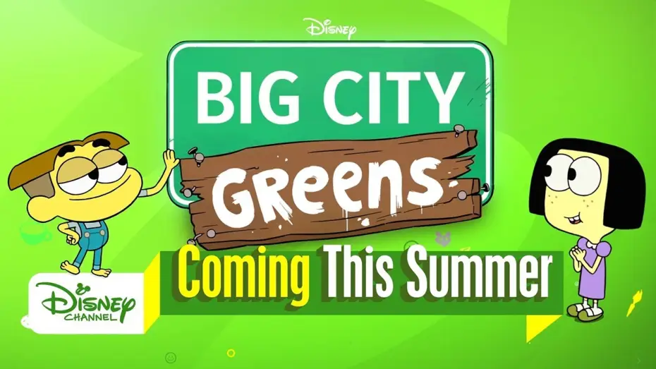 Видео к сериалу Greenowie w Wielkim Mieście — Meet the Greens! | Big City Greens | Disney Channel