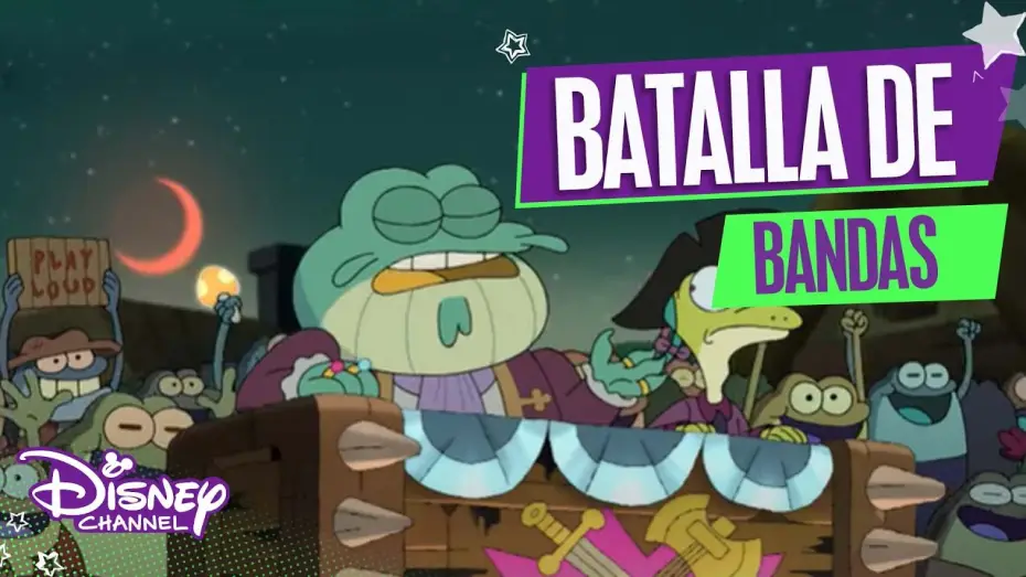 Wideo do serialu Płazowyż — Anfibilandia - La Batalla de Bandas: Soy feliz | Disney Channel Oficial