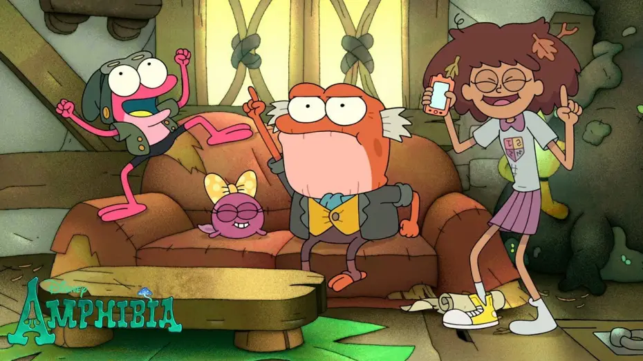 Wideo do serialu Płazowyż — Official Trailer 🎥 | Amphibia | Disney Channel