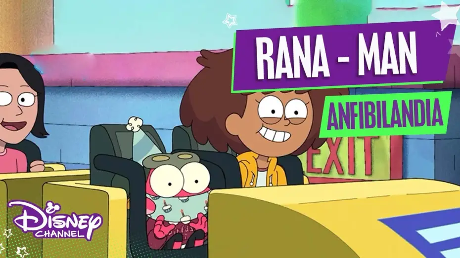 Wideo do serialu Płazowyż — Anfibilandia: Rana-Man | Disney Channel Oficial