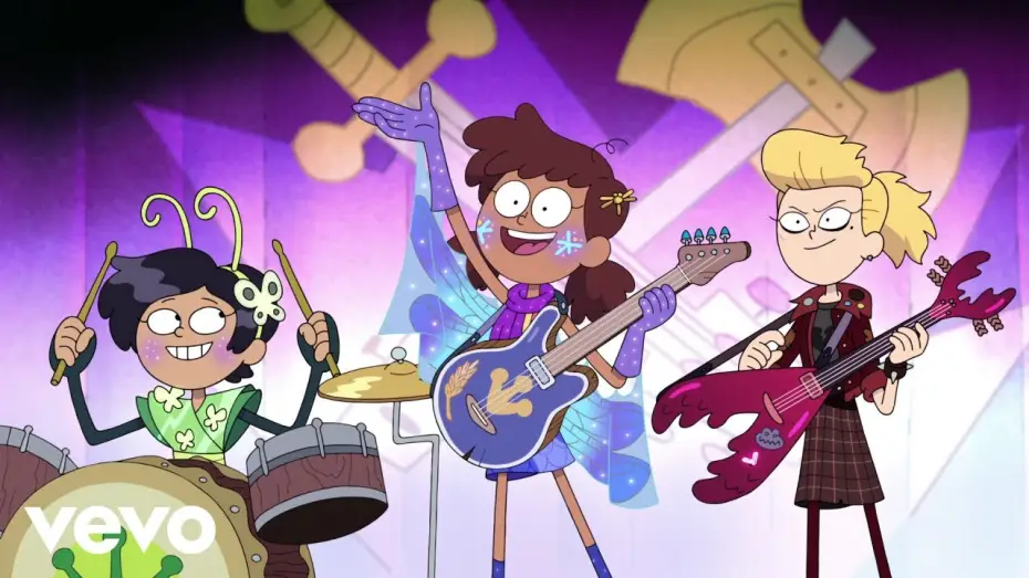 Wideo do serialu Płazowyż — Brenda Song, Haley Tju, Anna Akana - No Big Deal (From "Amphibia")