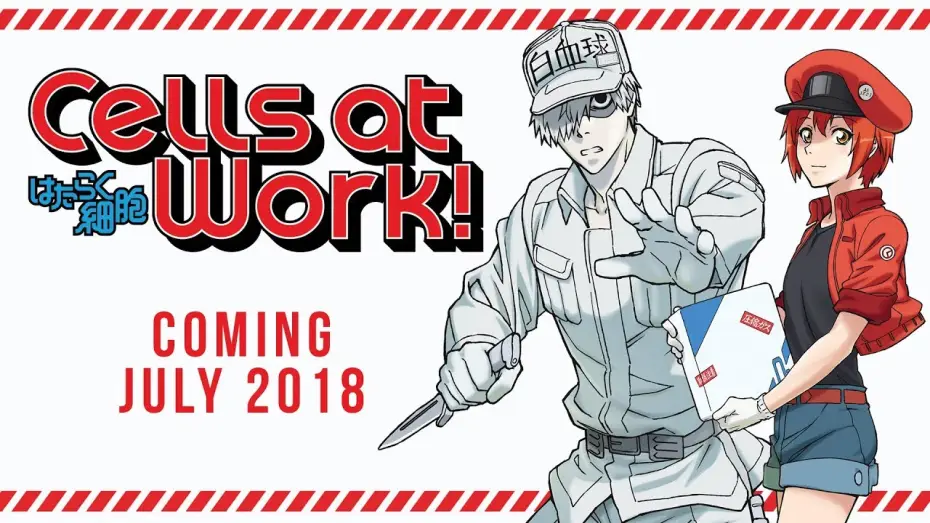 Wideo do serialu Hataraku Saibou — Cells at Work! Trailer 1