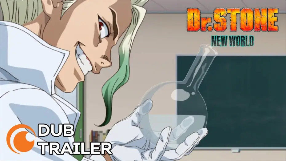 Wideo do serialu Dr Stone — Dr. Stone New World Dub Trailer