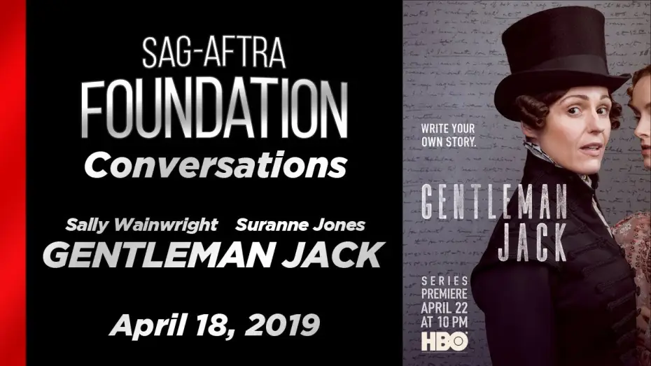 Wideo do serialu Gentleman Jack — Conversations with Suranne Jones & Sally Wainwright of GENTLEMAN JACK