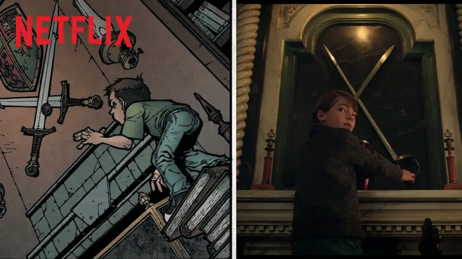 Видео к сериалу Locke & Key — Locke & Key - "De la B.D. à l'écran" [VOST]