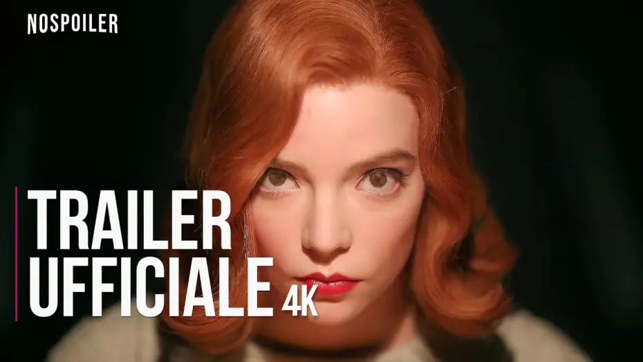 Видео к сериалу Gambit królowej — LA REGINA DEGLI SCACCHI - Trailer ITA - 4K (2020)