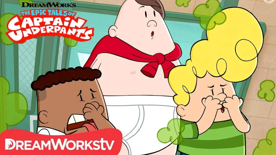 Видео к сериалу Wielkie przygody Kapitana Majtasa — Gas-O-Rama Battle Against Smartsy Fartsy | DREAMWORKS THE EPIC TALES OF CAPTAIN UNDERPANTS