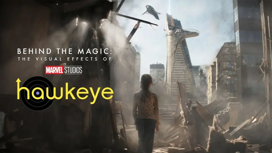 Wideo do serialu Hawkeye — Behind the Magic: The Visual Effects of Marvel Studios’ Hawkeye