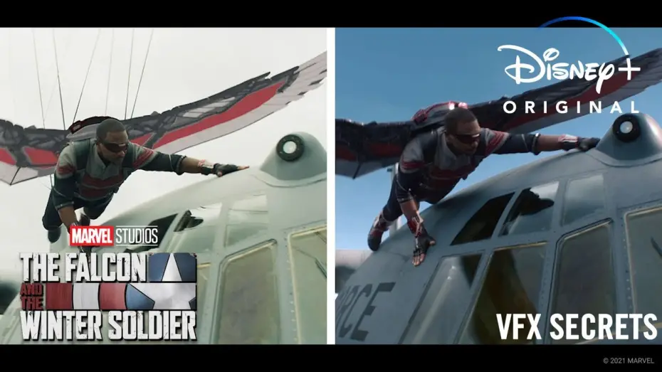 Wideo do serialu Falcon i Zimowy Żołnierz — VFX Secrets Behind Marvel Studios' The Falcon and The Winter Soldier