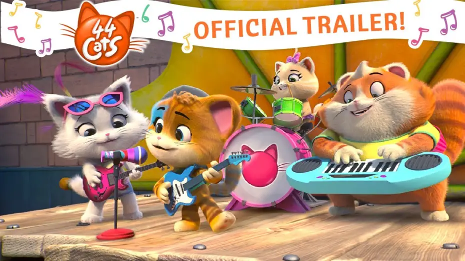 Wideo do serialu 44 koty — 44 Cats | Official Trailer