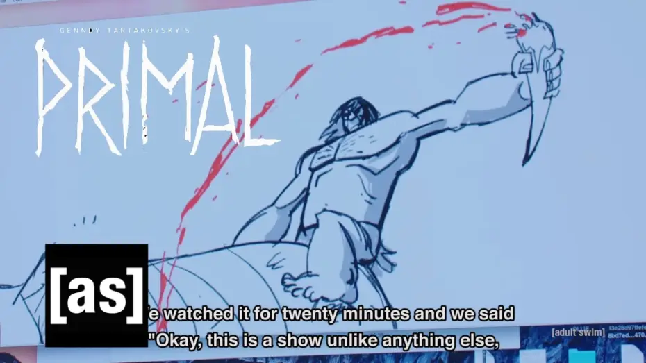 Wideo do serialu Primal — Behind The Scenes: Genndy Tartakovsky's Primal | adult swim