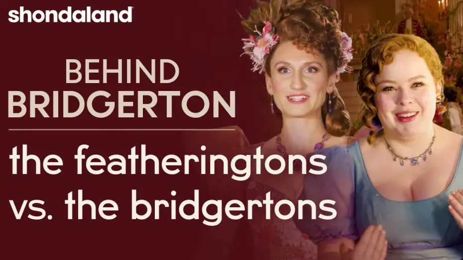 Wideo do serialu Bridgertonowie — Behind Bridgerton Outtake: The Featheringtons vs. The Bridgertons | Shondaland