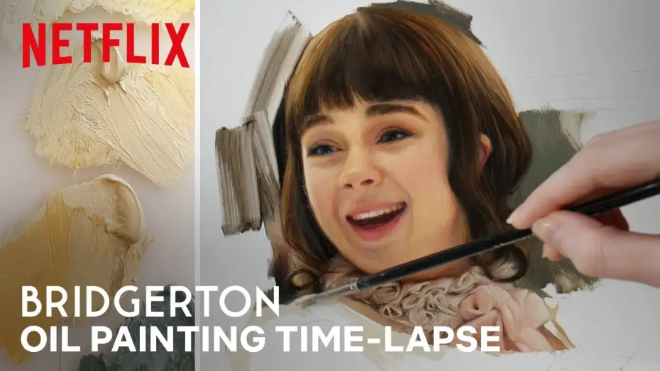 Wideo do serialu Bridgertonowie — Eloise Bridgerton Oil Painting by Daria Callie | Netflix