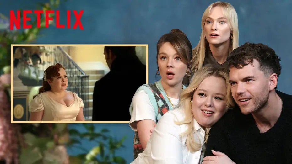 Wideo do serialu Bridgertonowie — The Bridgerton Cast Reacts to Season 3 Part 2 Scenes | Netflix