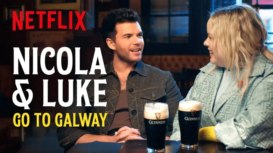 Wideo do serialu Bridgertonowie — Nicola Coughlan and Luke Newton Take A Trip to Galway | Bridgerton | Netflix