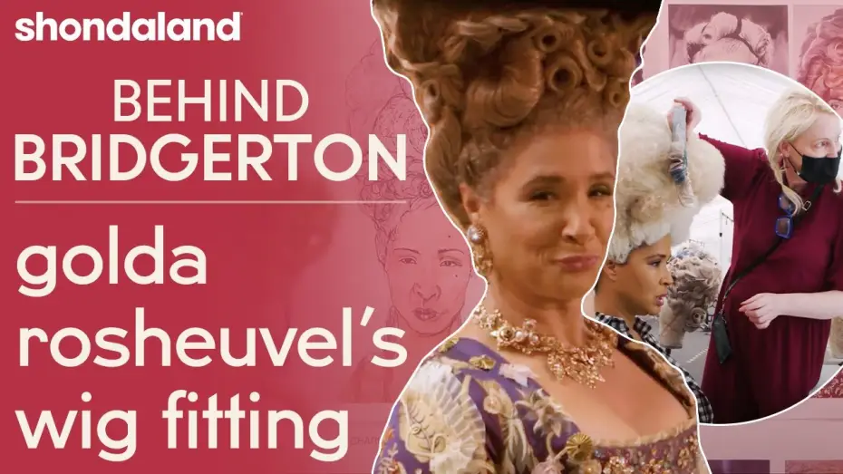 Wideo do serialu Bridgertonowie — Behind Bridgerton Outtake: Golda Rosheuvel's Wig Fitting | Shondaland