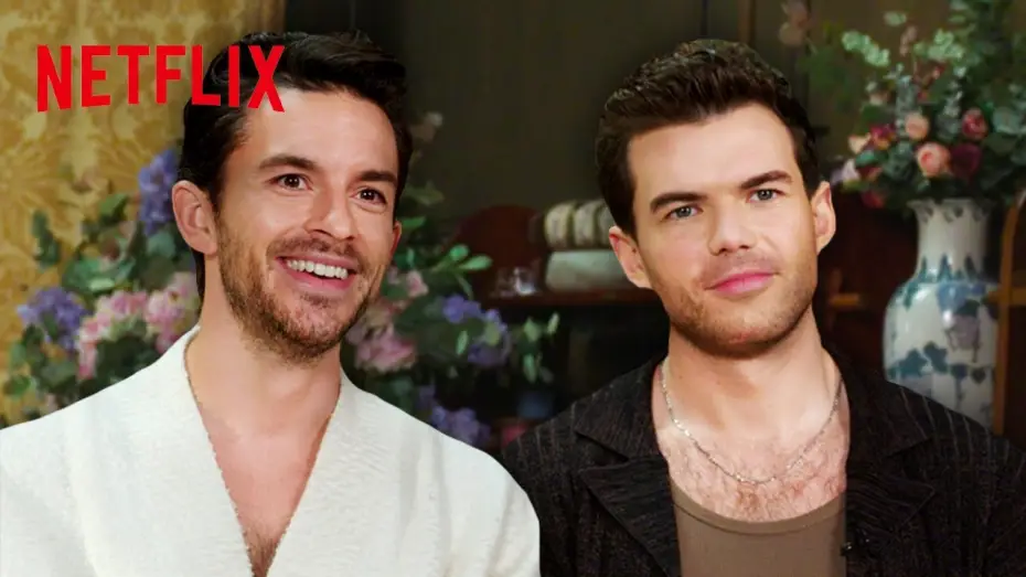 Wideo do serialu Bridgertonowie — Jonathan Bailey Passes the Torch to Luke Newton