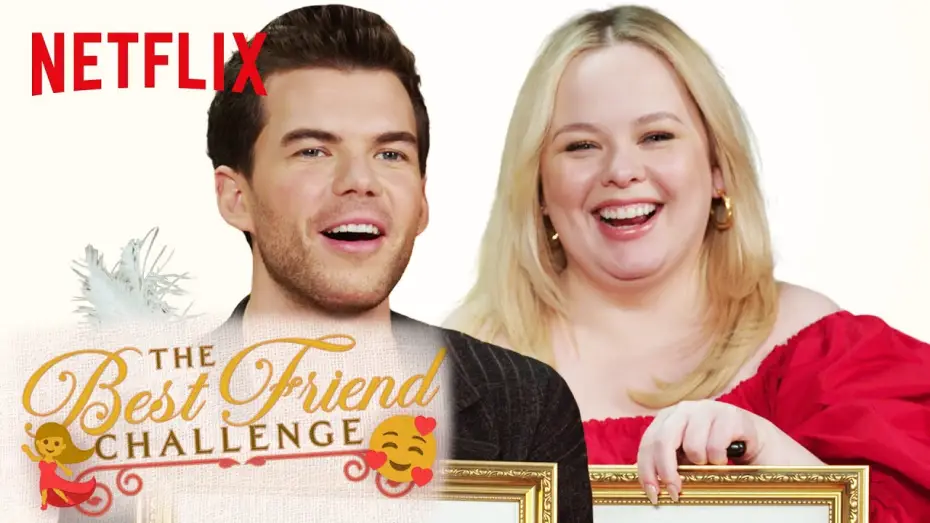 Wideo do serialu Bridgertonowie — Nicola Coughlan and Luke Newton Take the Best Friend Challenge | Bridgerton | Netflix