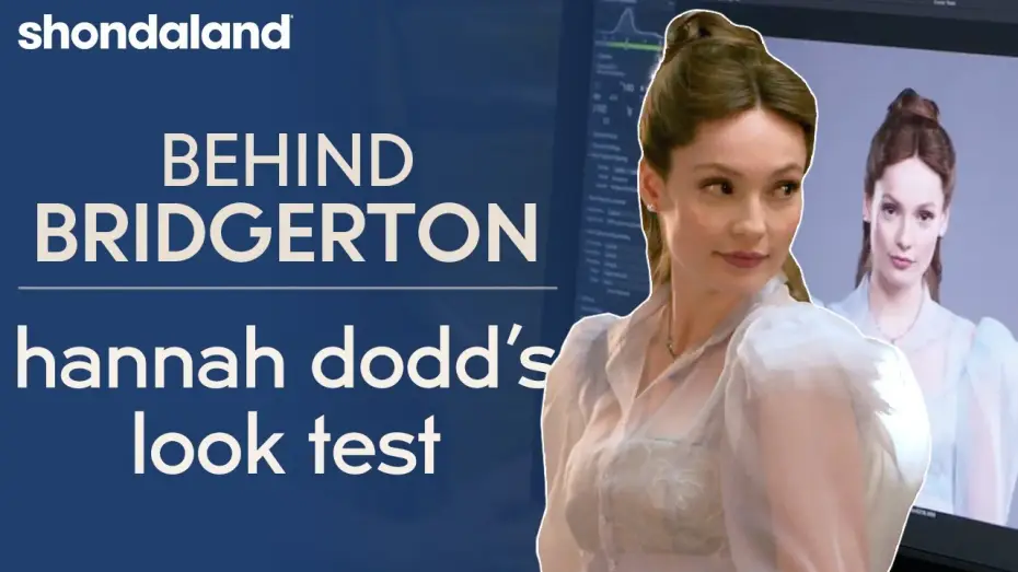 Wideo do serialu Bridgertonowie — Behind Bridgerton Outtake: Hannah Dodd's Look Test | Shondaland