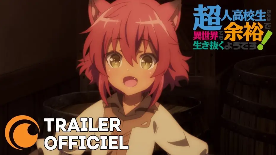 Wideo do serialu Choujin Koukousei-tachi wa Isekai demo Yoyuu de Ikinuku you desu! — High School Prodigies Have It Easy Even In Another World | TRAILER OFFICIEL