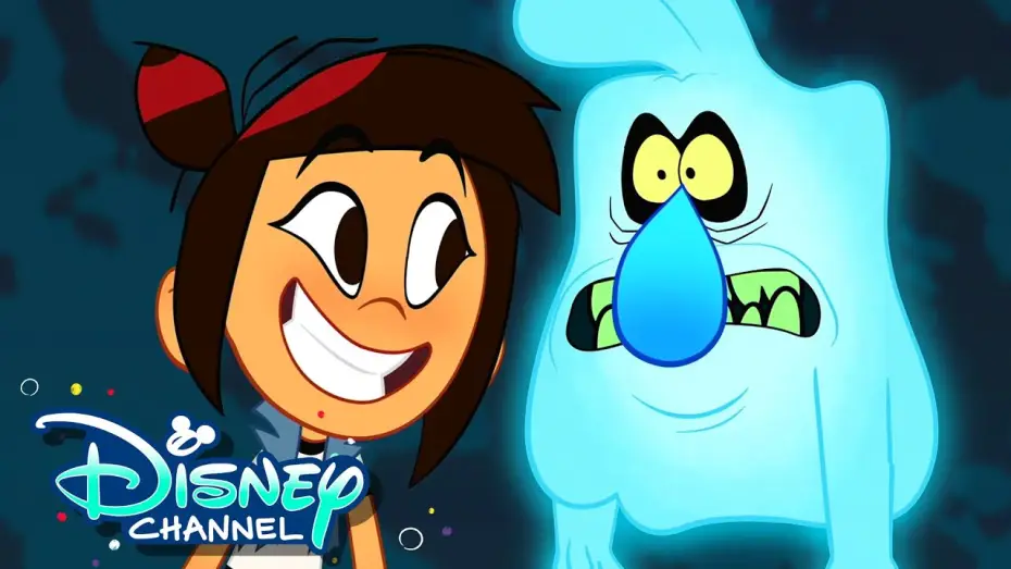 Видео к сериалу Molly i Duch — Main Title | The Ghost and Molly McGee | Disney Channel Animation
