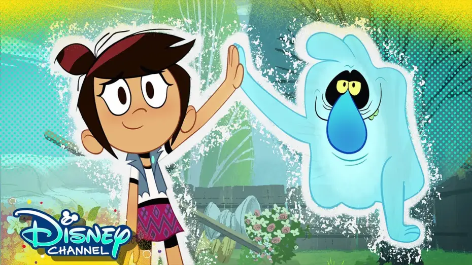 Видео к сериалу Molly i Duch — Besties | The Ghost and Molly McGee | Disney Channel Animation
