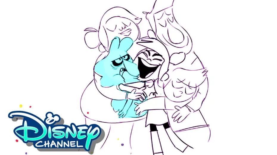 Видео к сериалу Molly i Duch — Animatic Theme Song 🎶  | NYCC Sneak Peek | The Ghost and Molly McGee | Disney Channel Animation