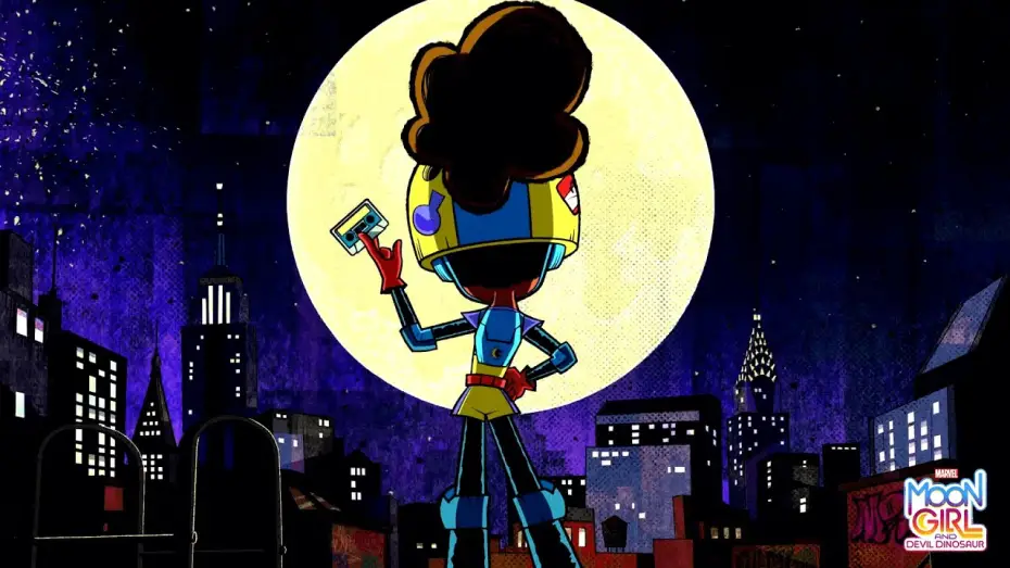 Wideo do serialu Moon Girl i Diabelski Dinozaur — Teaser