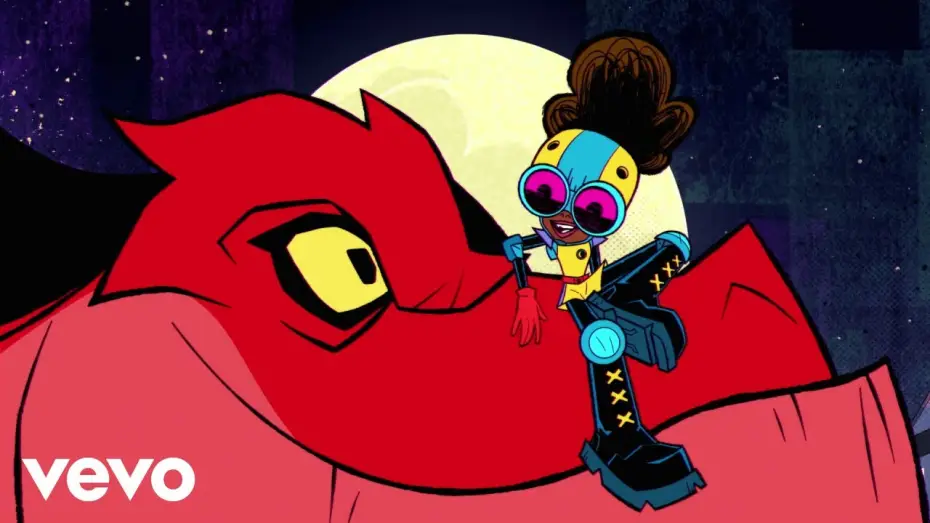 Wideo do serialu Moon Girl i Diabelski Dinozaur — Moon Girl Magic Opening Theme