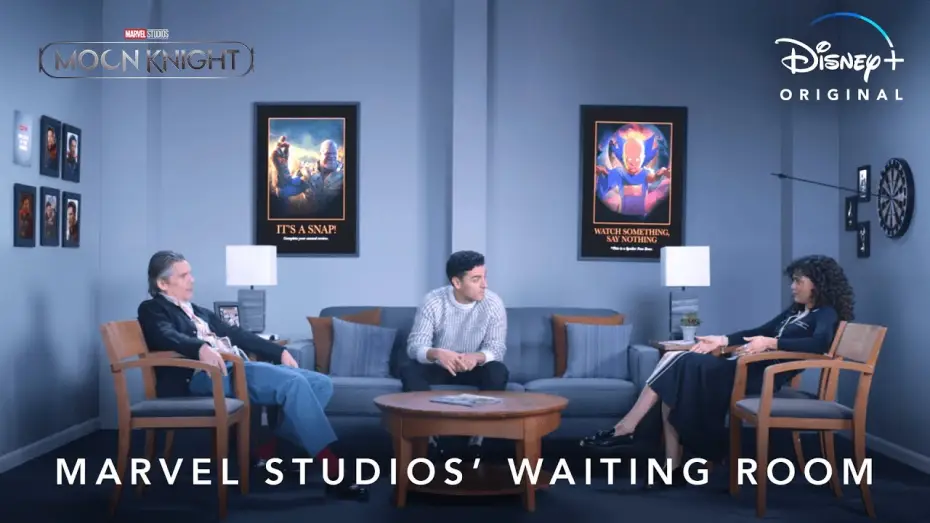Wideo do serialu Moon Knight — Marvel Studios Waiting Room