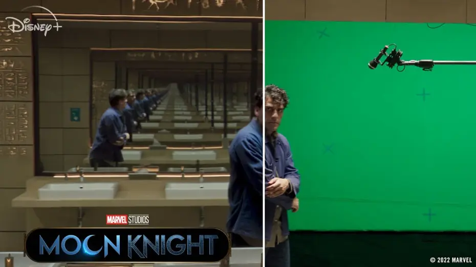 Wideo do serialu Moon Knight — How Oscar Isaac Plays Marc & Steven! | Behind The Scenes of Marvel Studios’ Moon Knight
