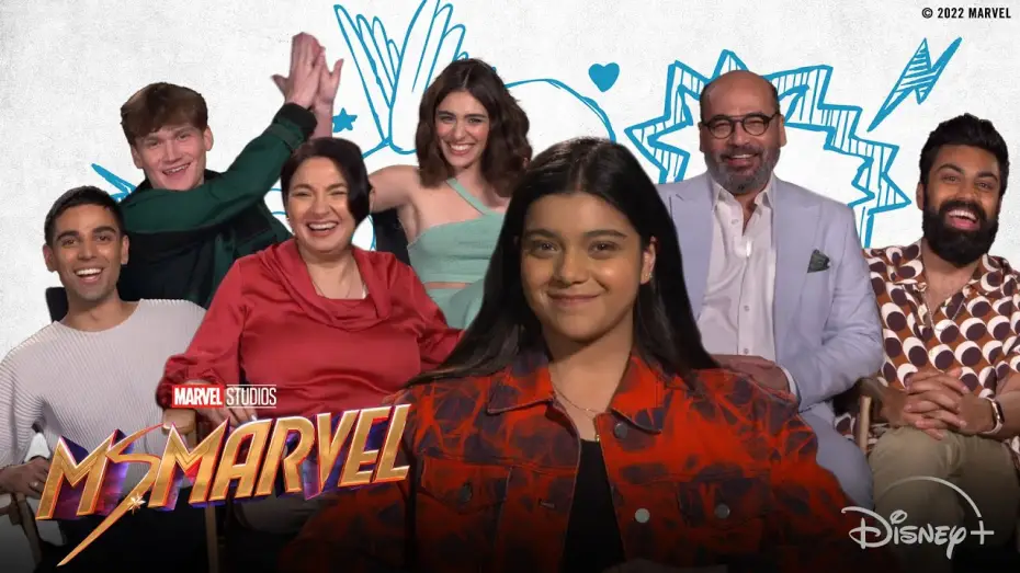 Wideo do serialu Ms. Marvel — Who's the Funniest on the Ms. Marvel Set? | Ask Marvel