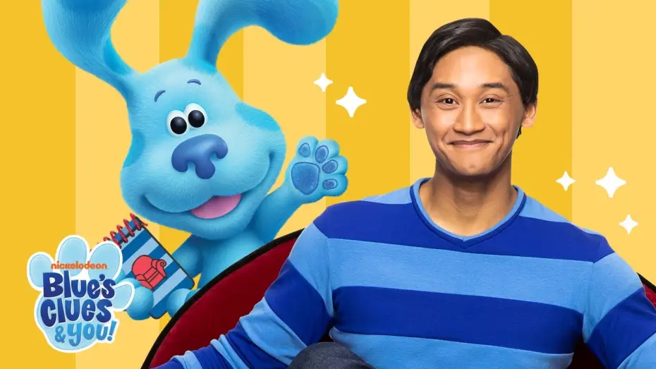Видео к сериалу Wszyscy razem, śladem Blue! — Blue's Clues & You 🐶 New Series Trailer + Visiting Joe's Present Store! | Nick Jr.